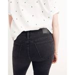Madewell  9" Mid-Rise Skinny Jeans Black Grey Sea Womens 25 Photo 2