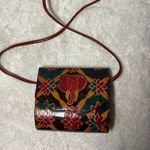 Vintage Leather Mini Purse Mediterranean Trading Company Pompano Beach, Florida Red Photo 6
