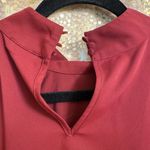EXPRESS Burgundy Red Long Sleeve Mock Neck Mini Casual Dress XL Photo 5