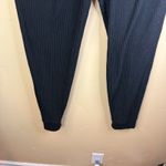 Alo Yoga Muse Ribbed Jogger Pants Black Lounge Comfort Drawstring Waist Size M Photo 3