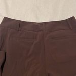 NWOT NY & CO size 12 average brown stretchy zip front pants Brown Photo 11