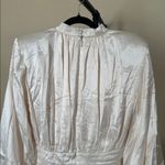 House Of CB  'Khristen' Ivory Satin Blouson‎ Dress /Size M NWOT Photo 4