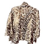 BEREK size M 100% linen 3/4 bell sleeve glam jacket. Gold Size M Photo 1