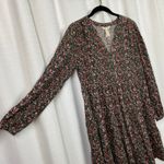 Matilda Jane  Brown&Pink Fabulously Floral Tiered Mini Dress Sz.S NWT Photo 8