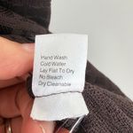 Ming Wang Knit Jacket Womens Large Brown Acrylic Minimalist Career Traver Blazer Photo 7