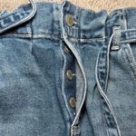 Hollister  Denim Blue Women's Ultra High-Rise Mom Shorts Photo 4