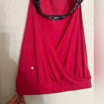 Lululemon MINIMALIST TANK BOOM JUICE PINK SIZE 6 RACERBACK BUILT IN BRA Photo 5