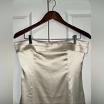 Altar'd State  Lightweight Satin Strapless Mini Dress NWT M Photo 1