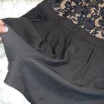 Lily White  large black lace shorts romper zip back sleeveless lace detail lined Photo 7