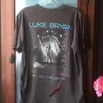Luke Bryan Kill The Lights Tour Concert Tee Gray Photo 1