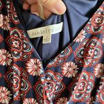 Daniel Rainn Double V Faux Wrap Dress Surplice Neck Belted Womens Size M Photo 4