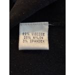 Kay Unger New York Black Sleeveless Top Feather Beaded Party Tank Medium Photo 5