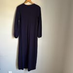 Tuckernuck  Pomander Place Double Knit Lennox Sweater Maxi Dress Navy XS Photo 6