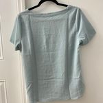 ZARA Baby Blue Blouse Photo 2