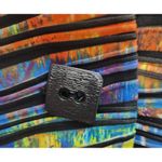 Multiples  Womens Abstract Stripe Print Button Front Blazer Jacket PM Photo 1