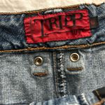 Tripp NYC  Blue Denim Mini Skirt w Ruffle 16 Photo 2