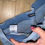EXPRESS Light wash Jean shorts  Photo 3