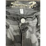 Seven7 Utility Camouflage Denim Mid Rise Slim Straight Jeans in a Floral Camo 8 Photo 6