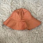 Reversible Floral Orange bucket Sun Hat Photo 3