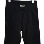 ASOS 4505 Black Icon Leggings Size 4 Activewear Elastic Waistband cotton touch Photo 3