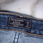 Abercrombie & Fitch Floral Denim Cut-Off Shorts Photo 2