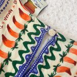 Farm Rio Anthropologie v-neck side cutout knot front maxi dress D2 2130 Photo 10