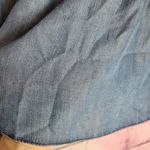 Rebecca Minkoff  JORDANA TOP 100% TENCEL DENIM CHAMBRAY MOCK NECK BLOUSE SMALL Photo 5