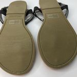 None Black & Tan Adjustable Strap Sandal Small(5-6) Photo 5
