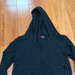 NWOT  Women's Black Spanx Cinch-It Hoodie sweatshirt Size M Photo 10