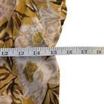 Madewell  Angelina Chamomile Tea Yellow Floral Flutter Sleeve Maxi Dress Size 0 Photo 11