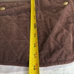 Charter Club  Chocolate Brown Quilted Jacket corduroy 2X plus mocha fall winter Photo 11