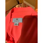 CeCe  Hot Pink Blouse Sz Small Polo Shirt Photo 2