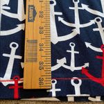 NWT Hatley Scattered Anchors Dress Blue Red White Size Medium Photo 5
