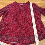 Charter Club Charters club Womens plaisy quarter sleeve shirt size xlarge. Photo 3