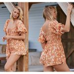 Free People Show Me Love Romper in Original Combo Size X-Small Photo 0
