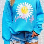 Beverly Hills Blue Pullover Size L Photo 0