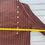 SheIn Mock neck long sleeve ribbed top Size XL 12 Photo 4