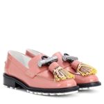 Kenzo Georgia Patent Leather Tassel Loafers in Rose Womens 36 Photo 9