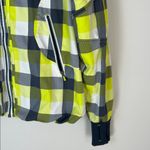 Lululemon  Women's Track Hooded Jacket Lightweight Check Print Preppy Photo 1