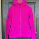 Under Armour Cold Gear Infrared Fitted Barbie Pink Sweater Jacket S Photo 0