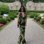 ZARA  Vibrant Multicolor Maxi Dress halter flowy bodycon evening party wedding Photo 2