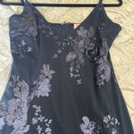 Showpo Navy Sparkly Mini Dress Photo 4