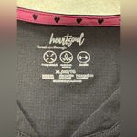 Heart soul Women's Shaped V-Neck Black Scrub Top #20710 Size XL NWT Photo 5