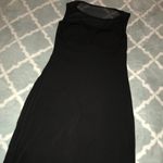 Enfocus Studio NWOT Black horizontal pleated dress Photo 1
