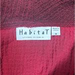 Habitat Clothes To Live In Tunic Size Medium Burgundy Cowl Neck Lagenlook Boho Red Photo 7