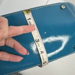 Kate Spade New York Lazuli Pretty Penny Treesh Patent Leather Satchel Bag Purse Blue Photo 15