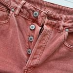 Urban Outfitters We the free Wide Leg Cropped Jeans Pink Button Fly Womens Photo 2