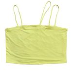 EXPRESS Light Yellow Women's Crop Top Photo 0