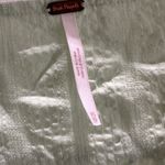 Free People  XS Womens Green Smocked Tie Front Crop Long Sleeve Blouse Photo 3