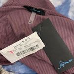 Soprano Off Shoulder Mauve Crop Top Photo 4